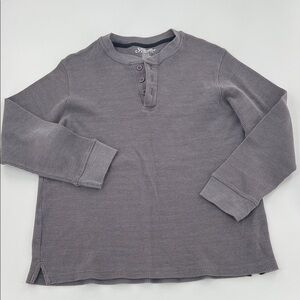 Stillwater‎ Men’s gray Henley sweatshirt layering essential M